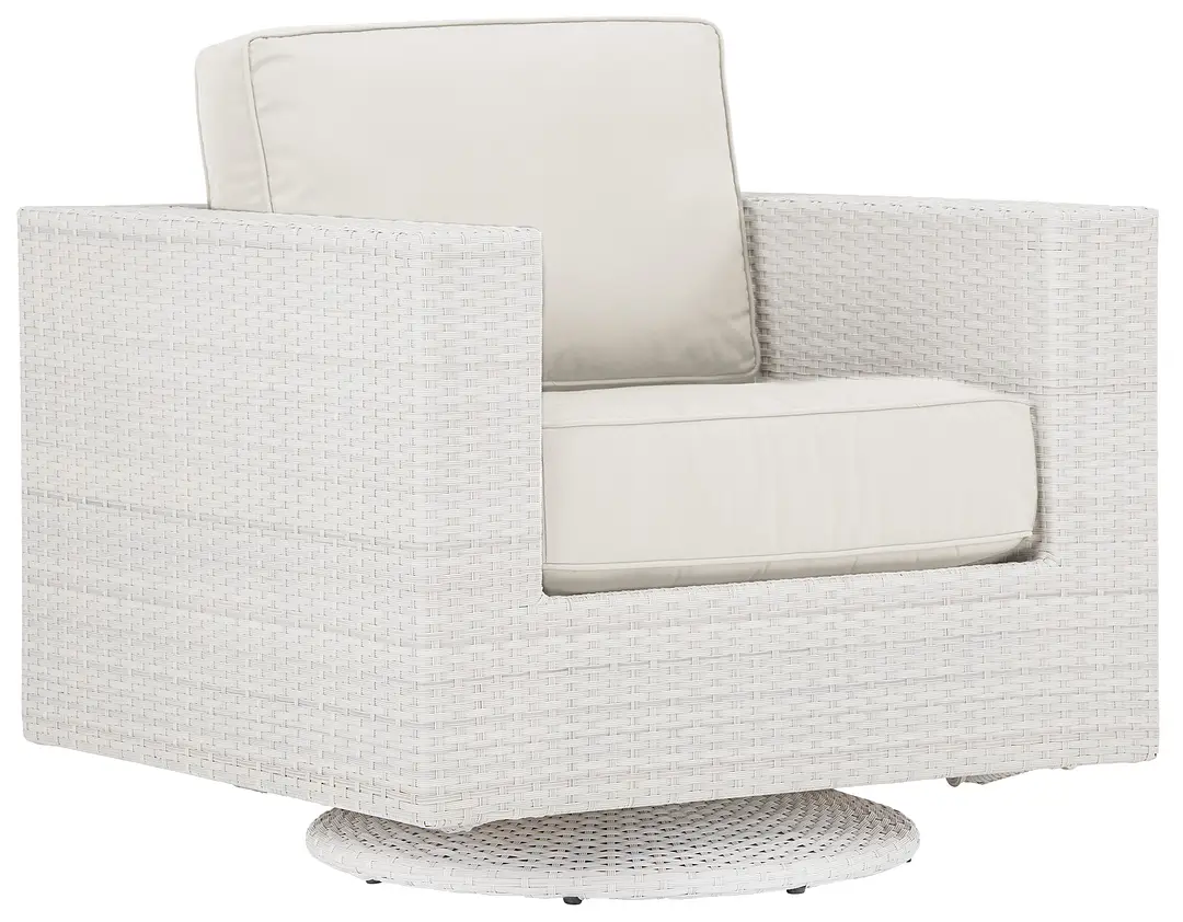 Biscayne White Swivel Chair Biscayne White Swivel Chair