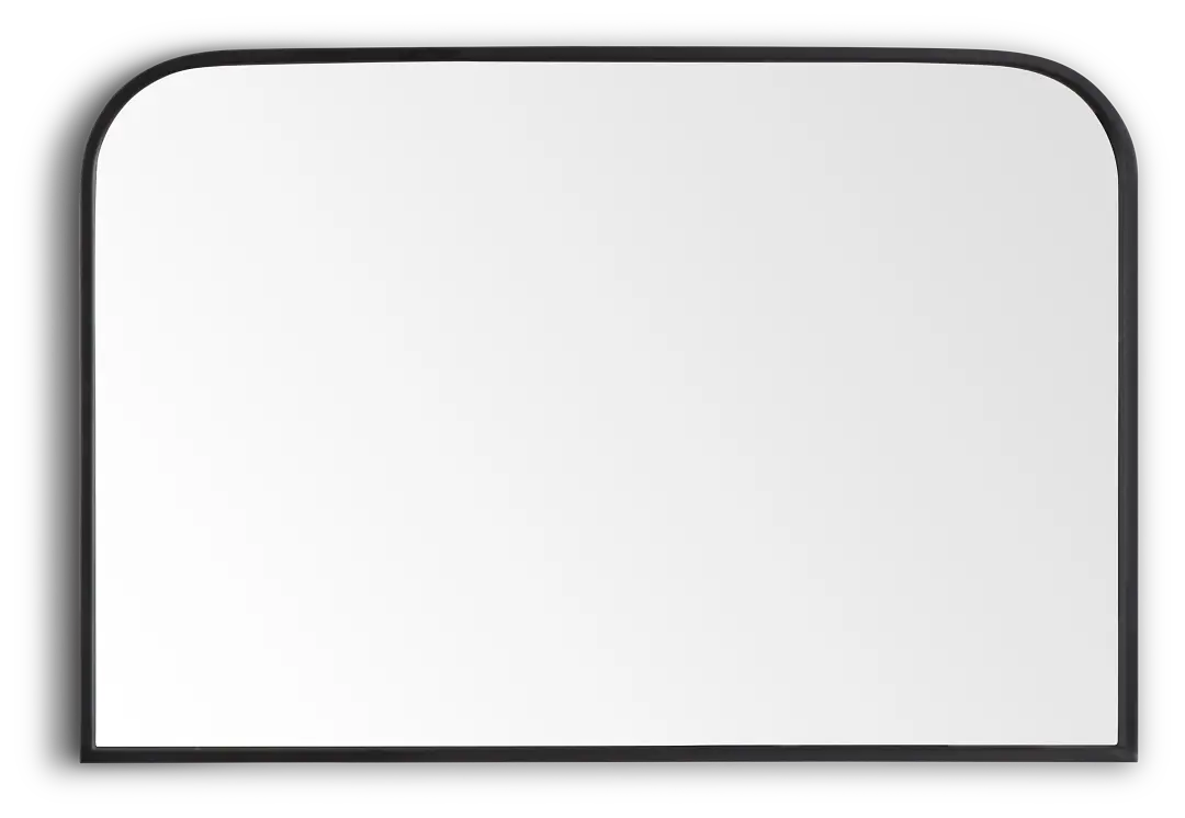 Hudson Black Small Mirror Hudson Black Small Mirror