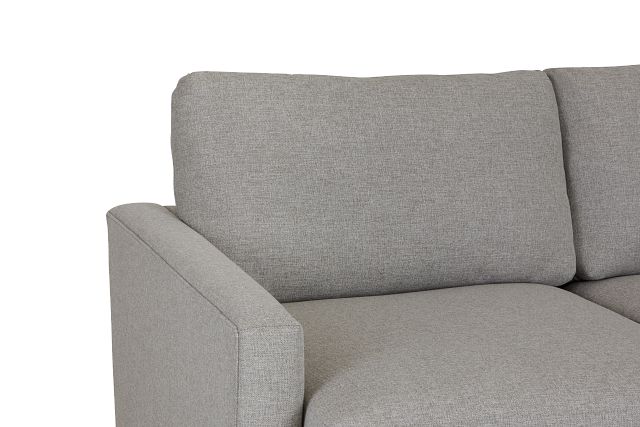 Noah Khaki Fabric Small Left Chaise Sectional (1)