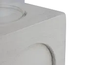 Bedford White Large Candle Holder