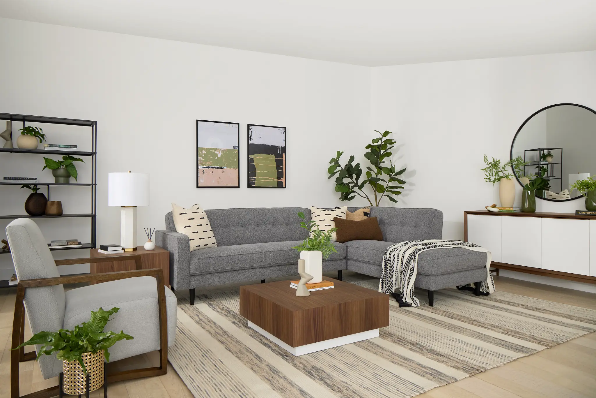 Haven Mid Tone Square Coffee Table Haven Mid Tone Square Coffee Table