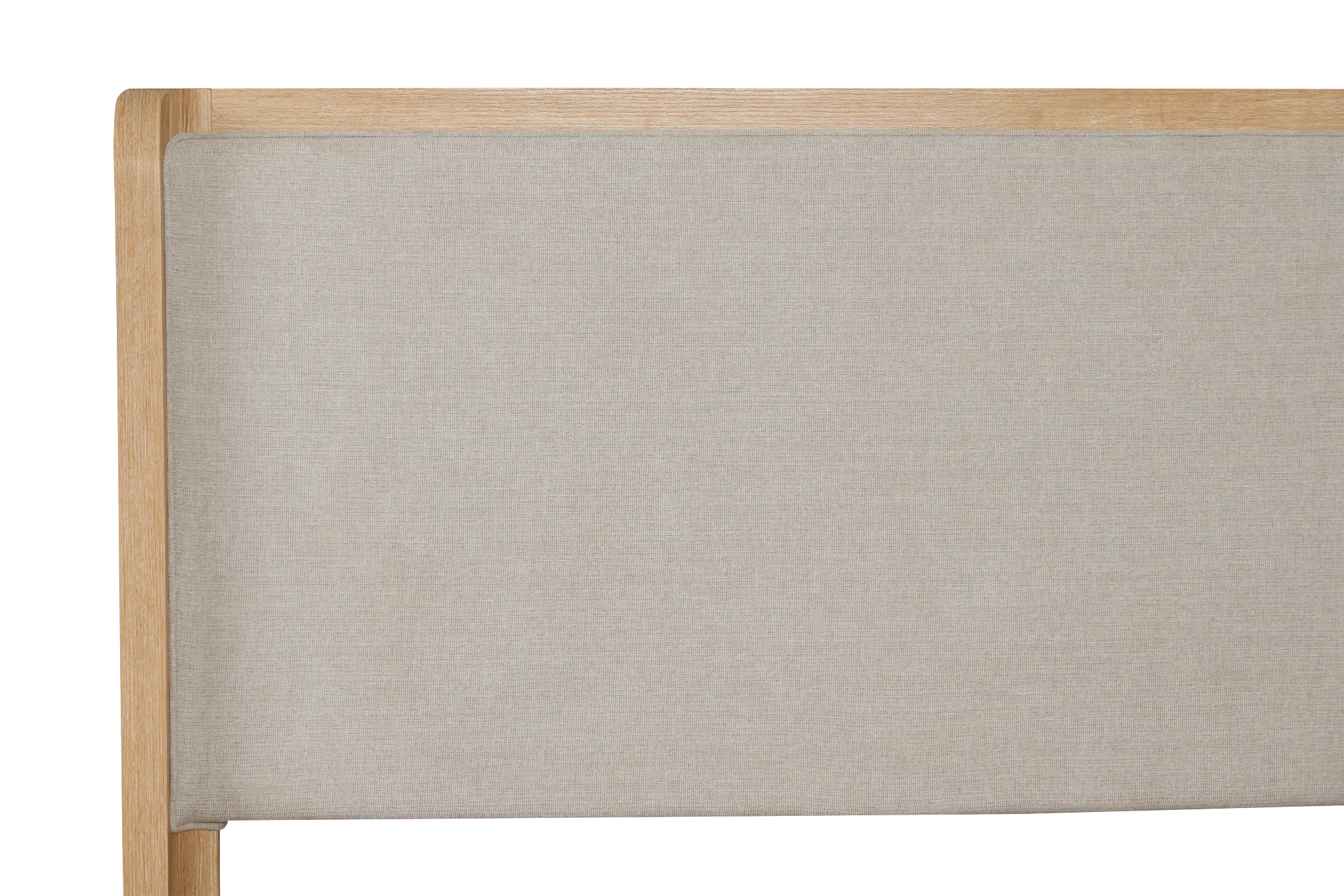 Emory Light Tone Upholstered Platform Bed Emory Light Tone Upholstered Platform Bed