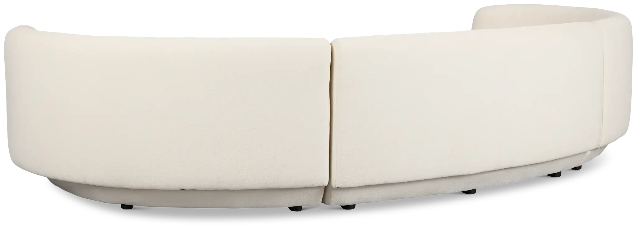 Presley White Fabric 3-piece Modular Sectional Presley White Fabric 3-piece Modular Sectional