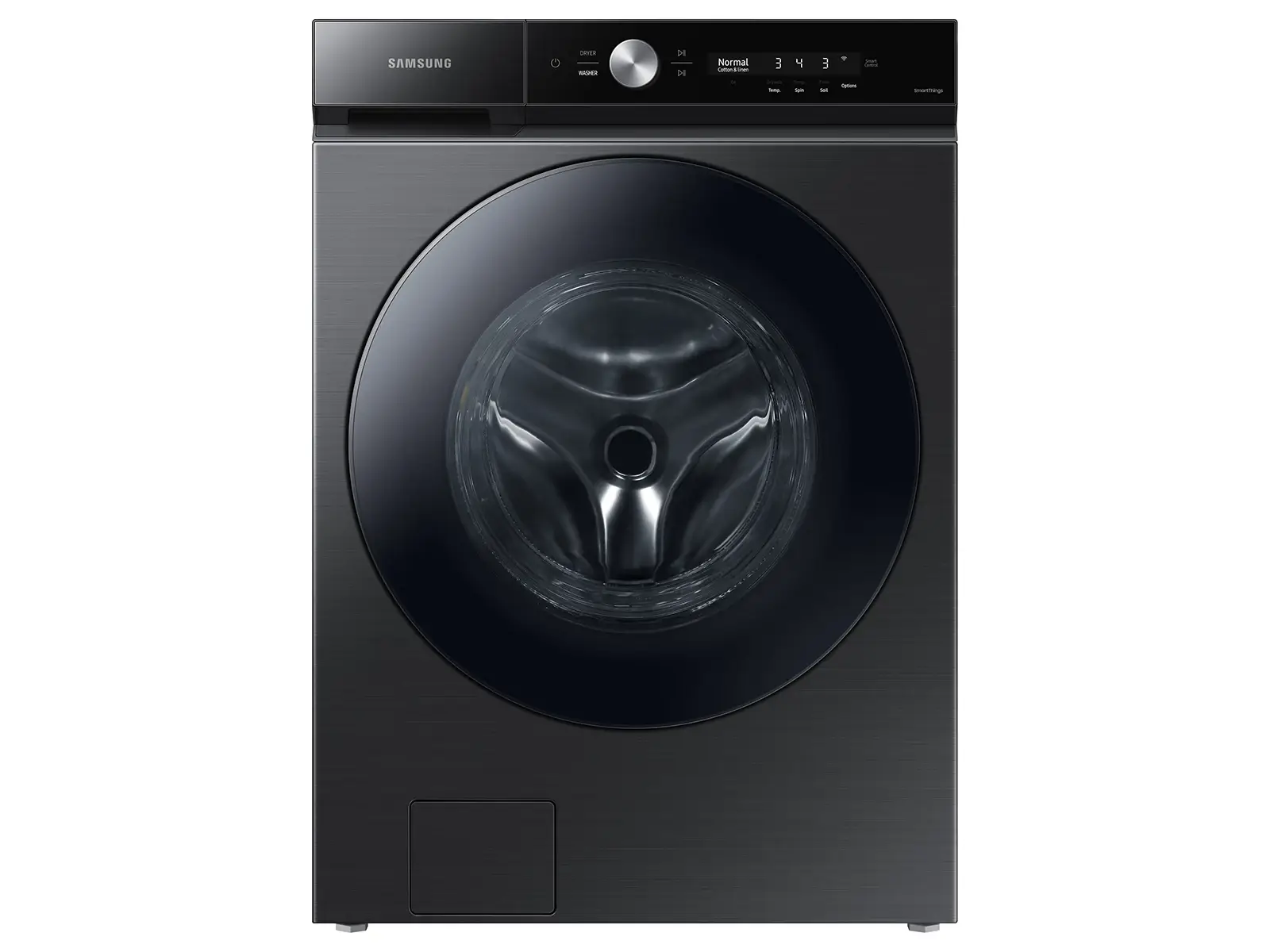Samsung Bespoke Series Black Front Load Washer Samsung Bespoke Series Black Front Load Washer