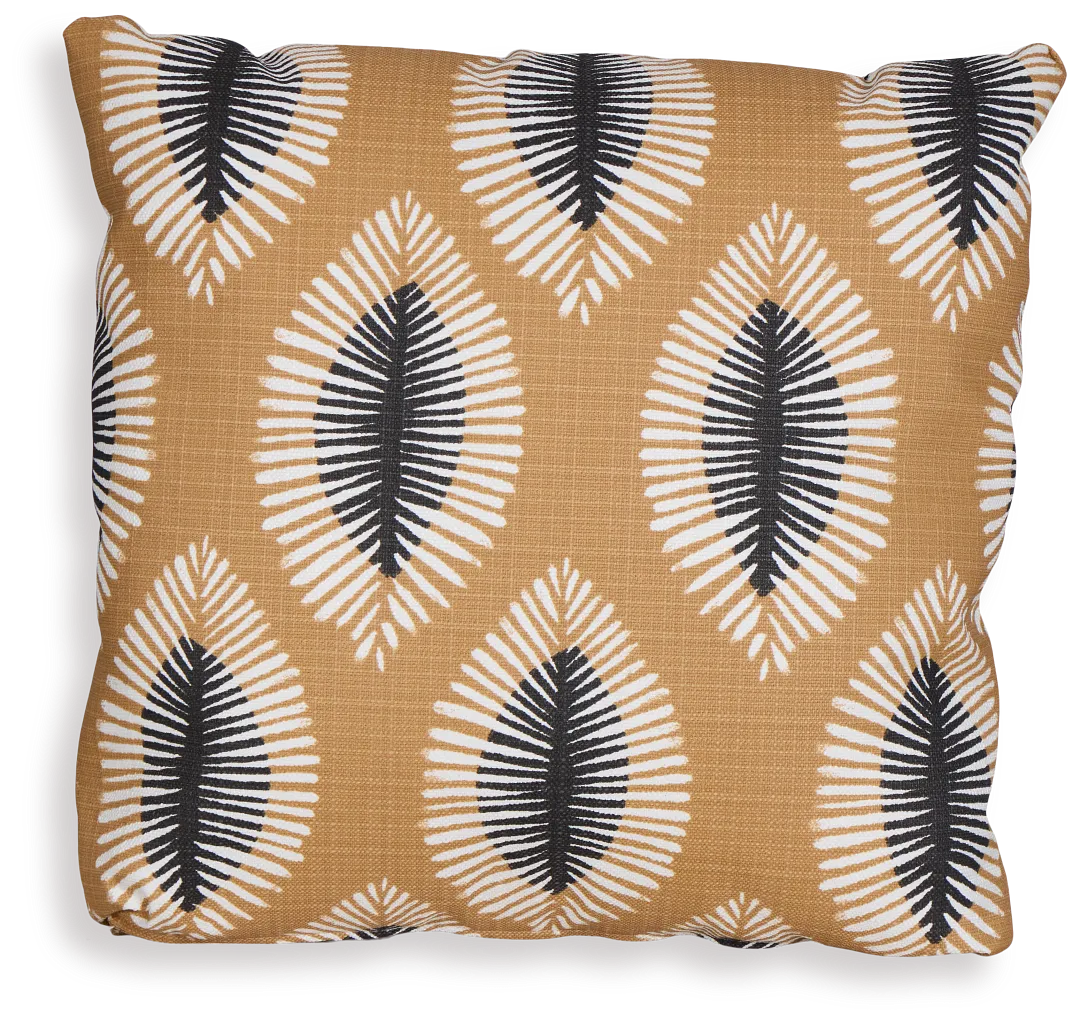 Hayden Light Brown 18" Indoor/outdoor Accent Pillow