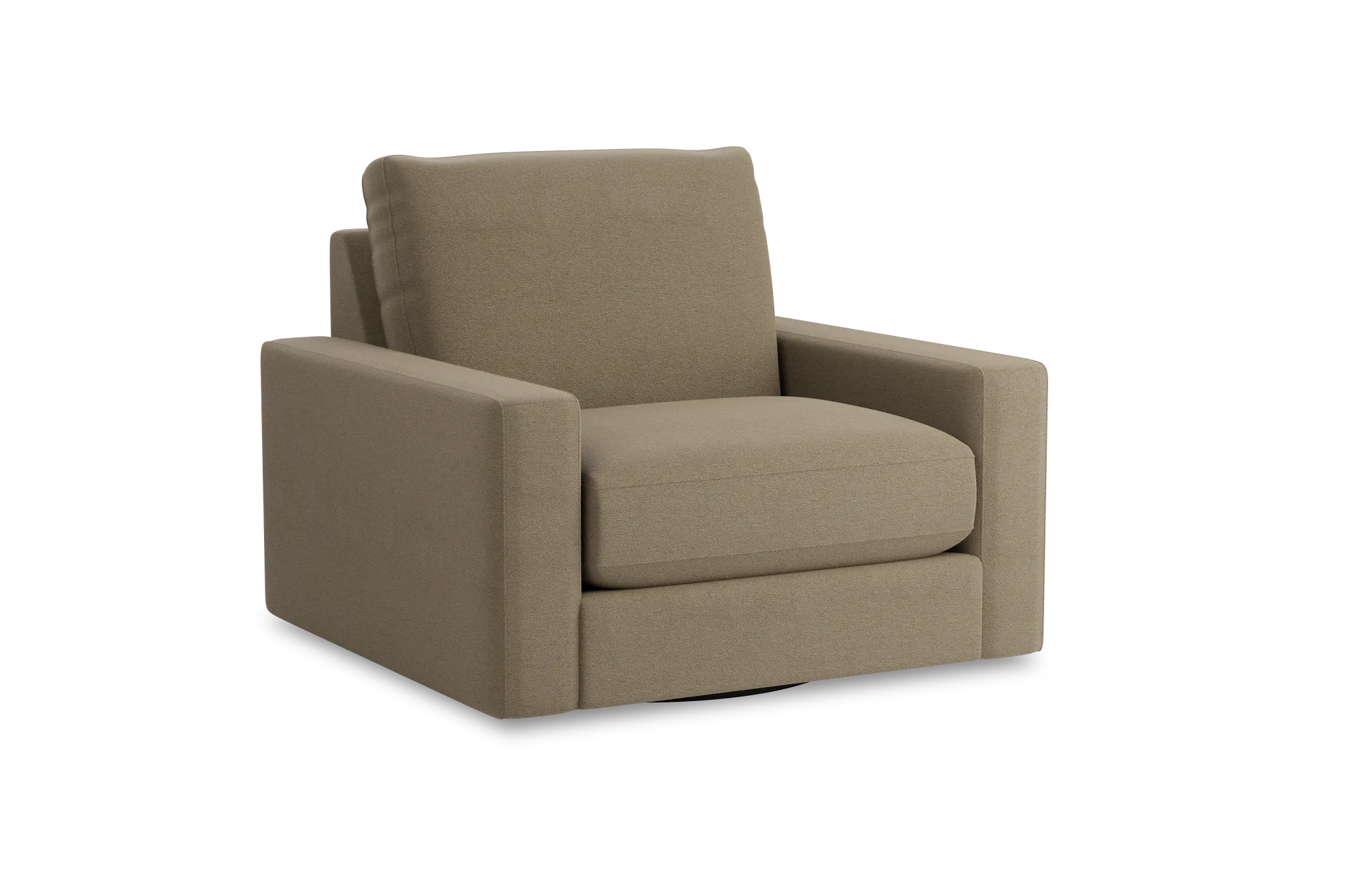 Edgewater Elite Taupe Swivel Chair