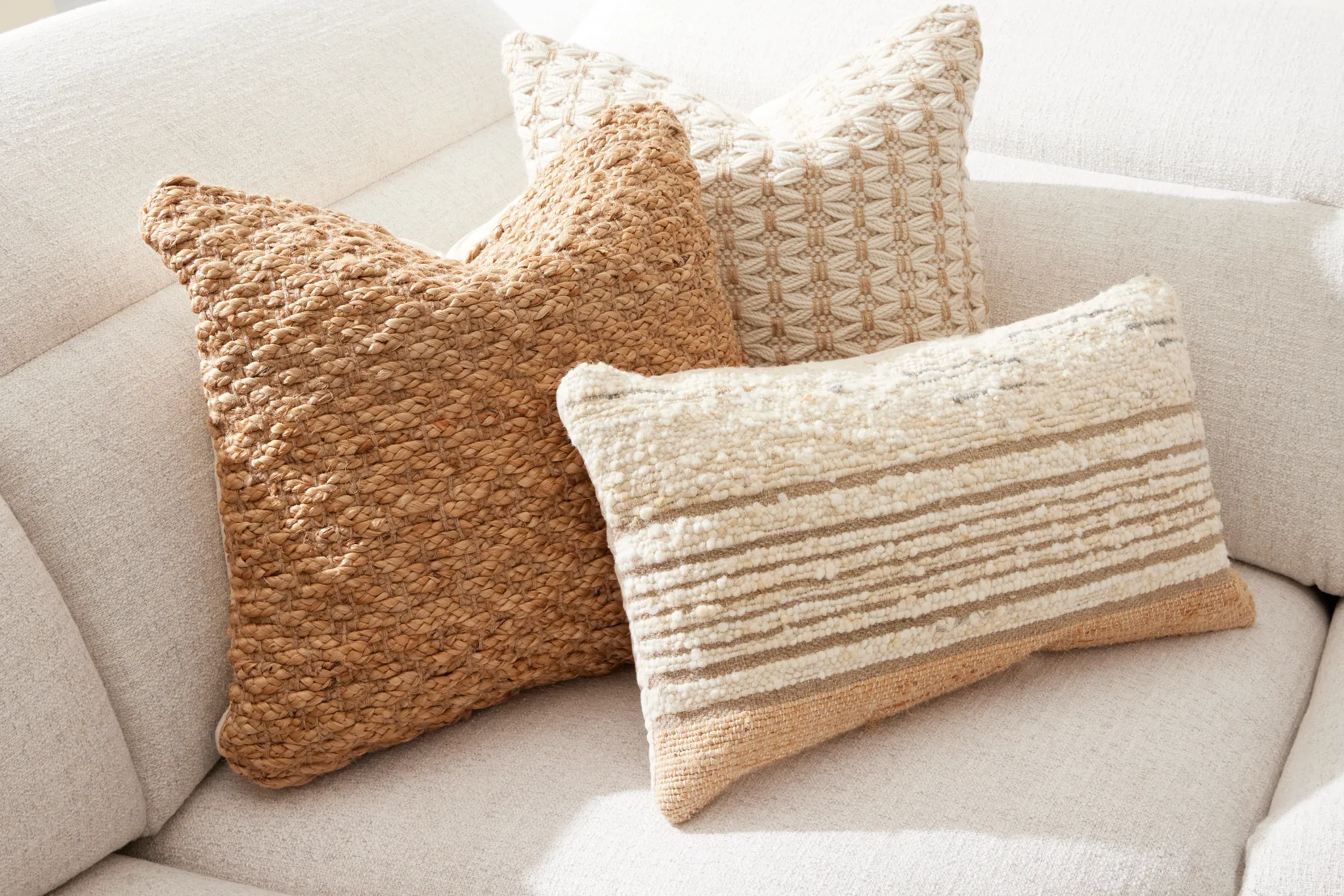 Dax Beige 22" Accent Pillow