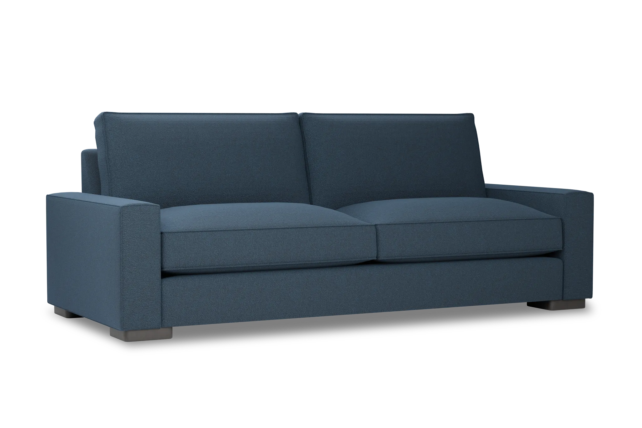 Edgewater Elite Blue 96" Sofa W/ 2 Cushions