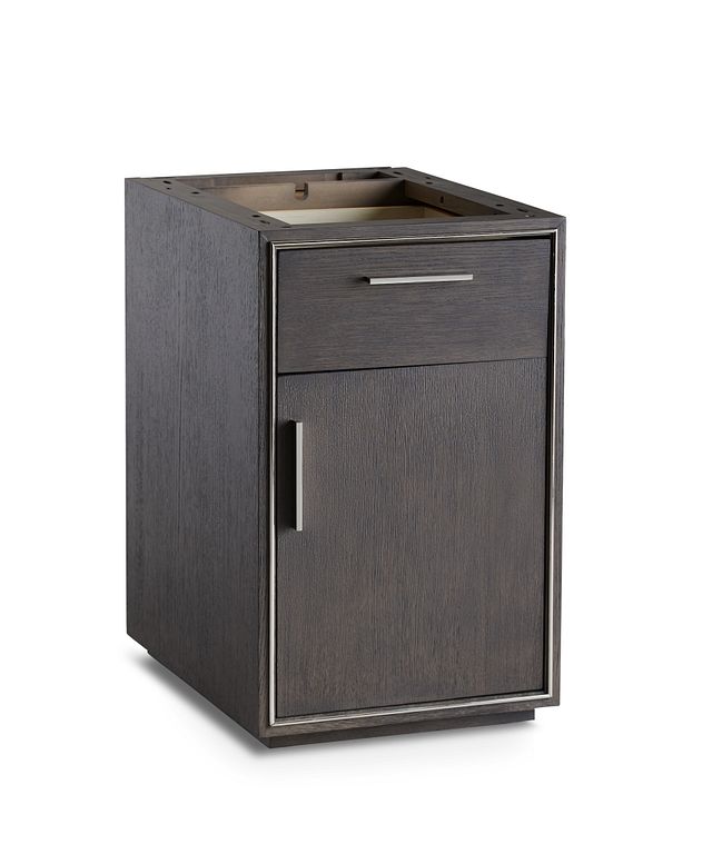 Highline Dark Tone Desk Base