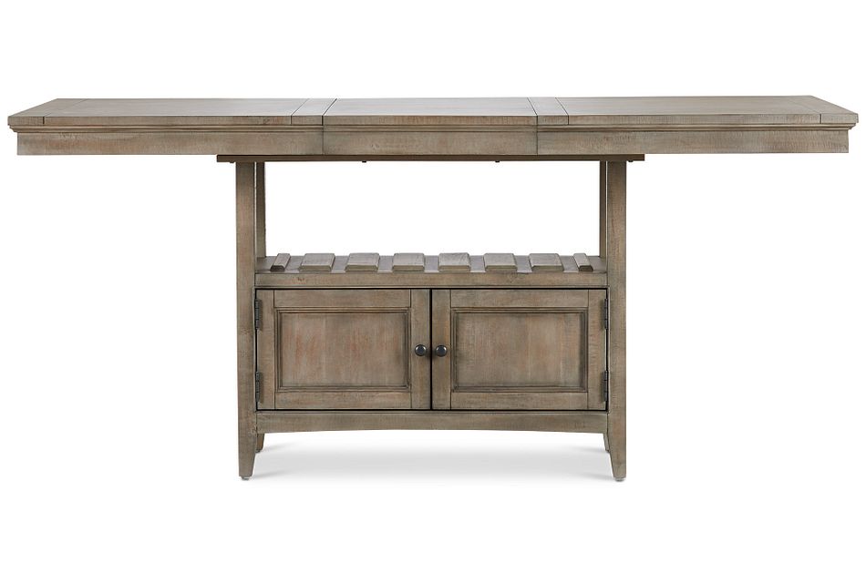Heron Cove Light Tone High Dining Table, (1) High Dining Room Tables