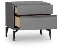 Oslo Gray Nightstand