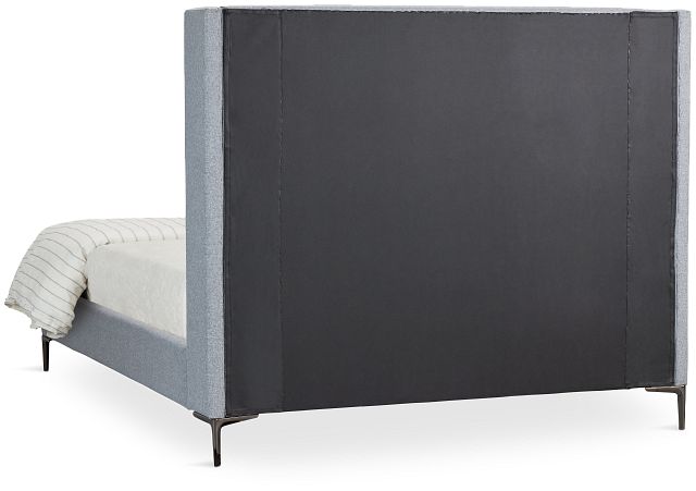 Kent Gray Uph Panel Bed