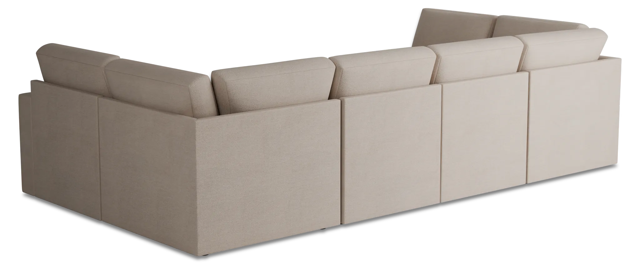 Citymod Beige Fabric 8-piece Pit Sectional
