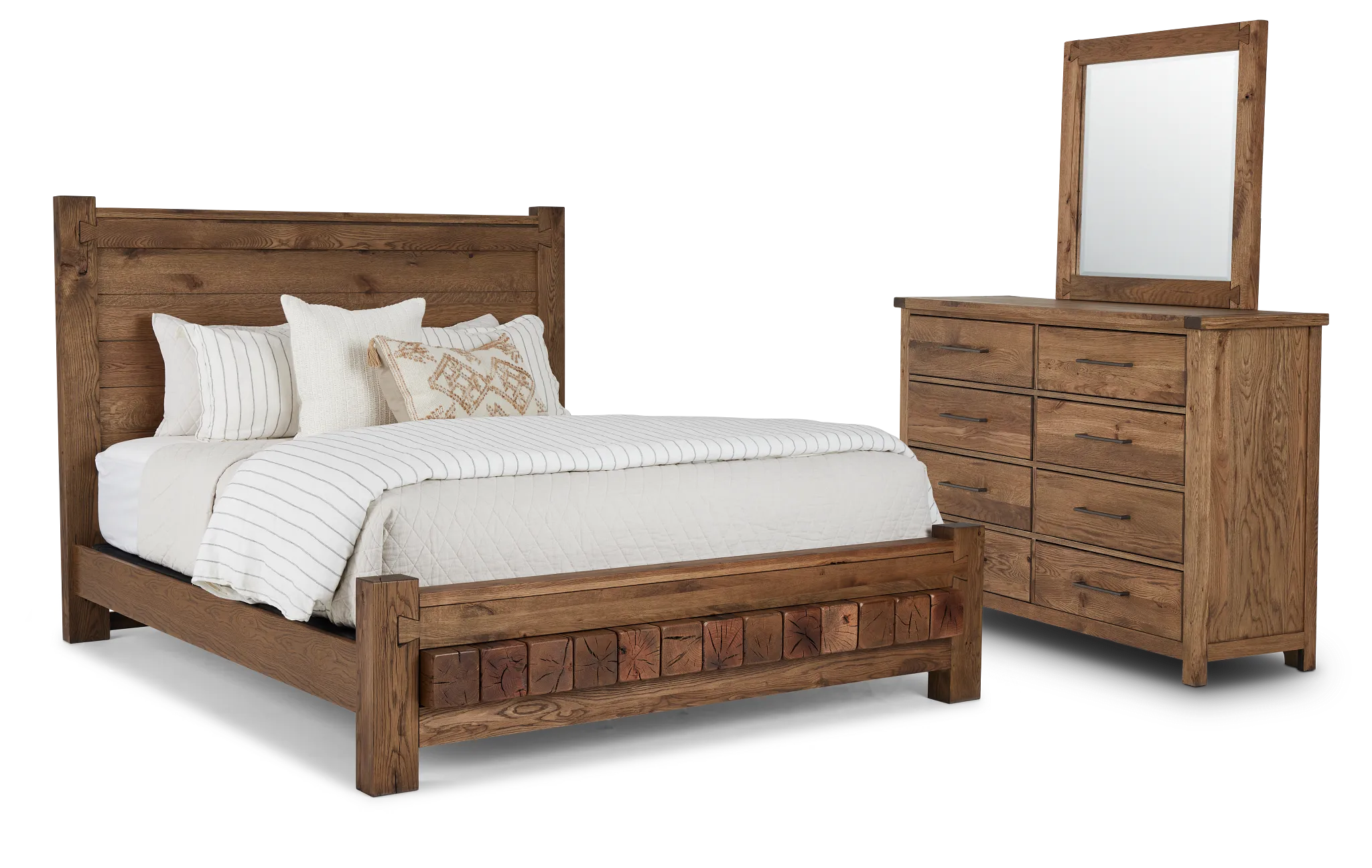 Salt Lake Mid Tone Platform Bedroom