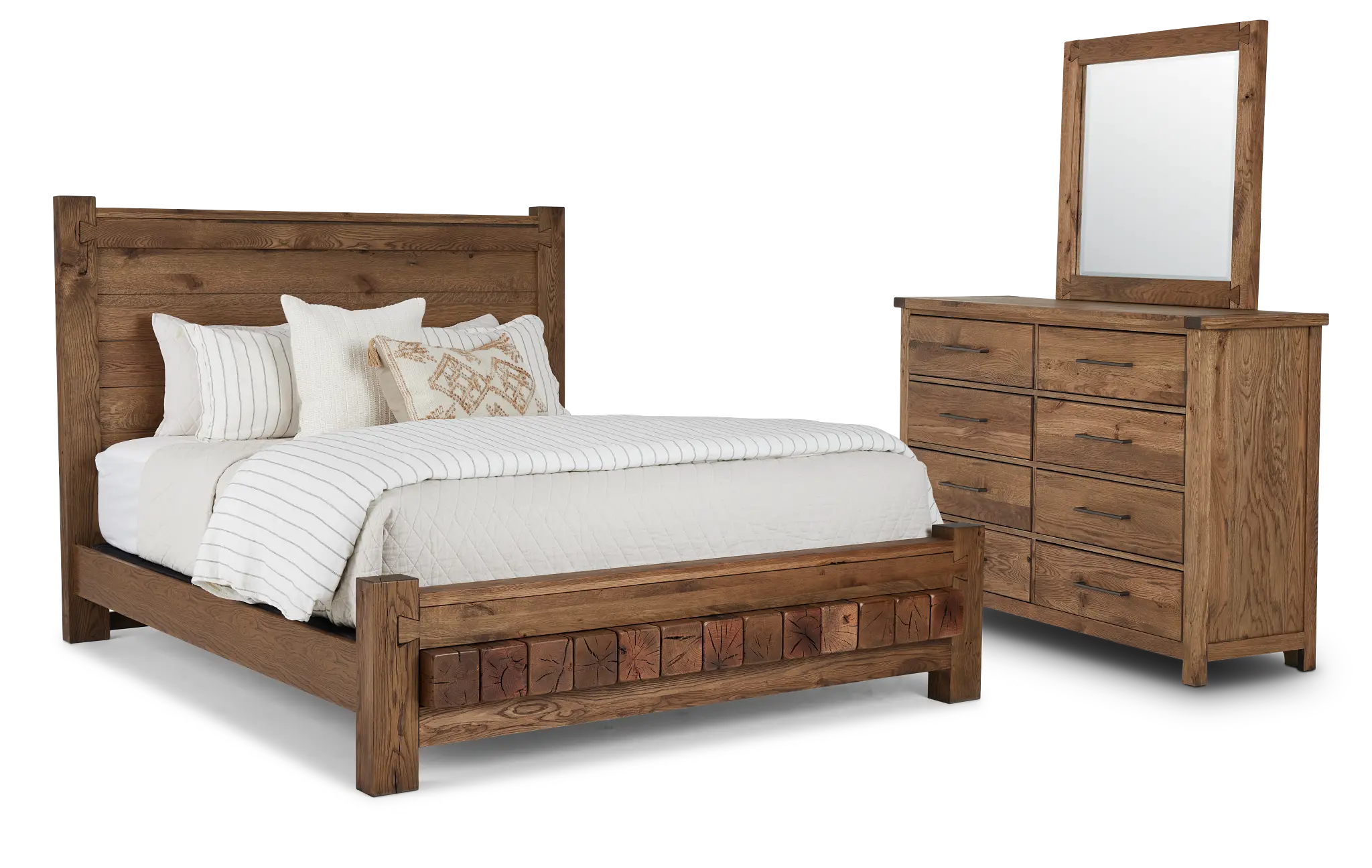 Salt Lake Mid Tone Platform Bedroom Salt Lake Mid Tone Platform Bedroom