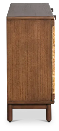 Kate Mid Tone Four-door Cabinet