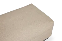 Veronica Khaki Down Ottoman