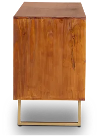 Briar Mid Tone Four-door Cabinet