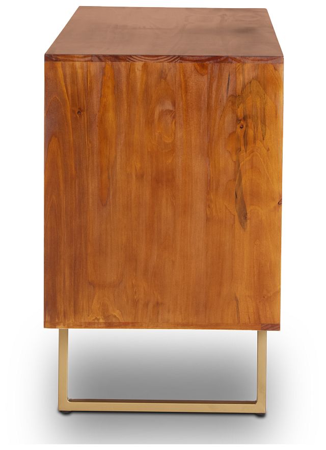 Briar Mid Tone Four-door Cabinet