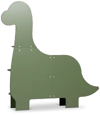 Dinosaur Green Storage Bookcase