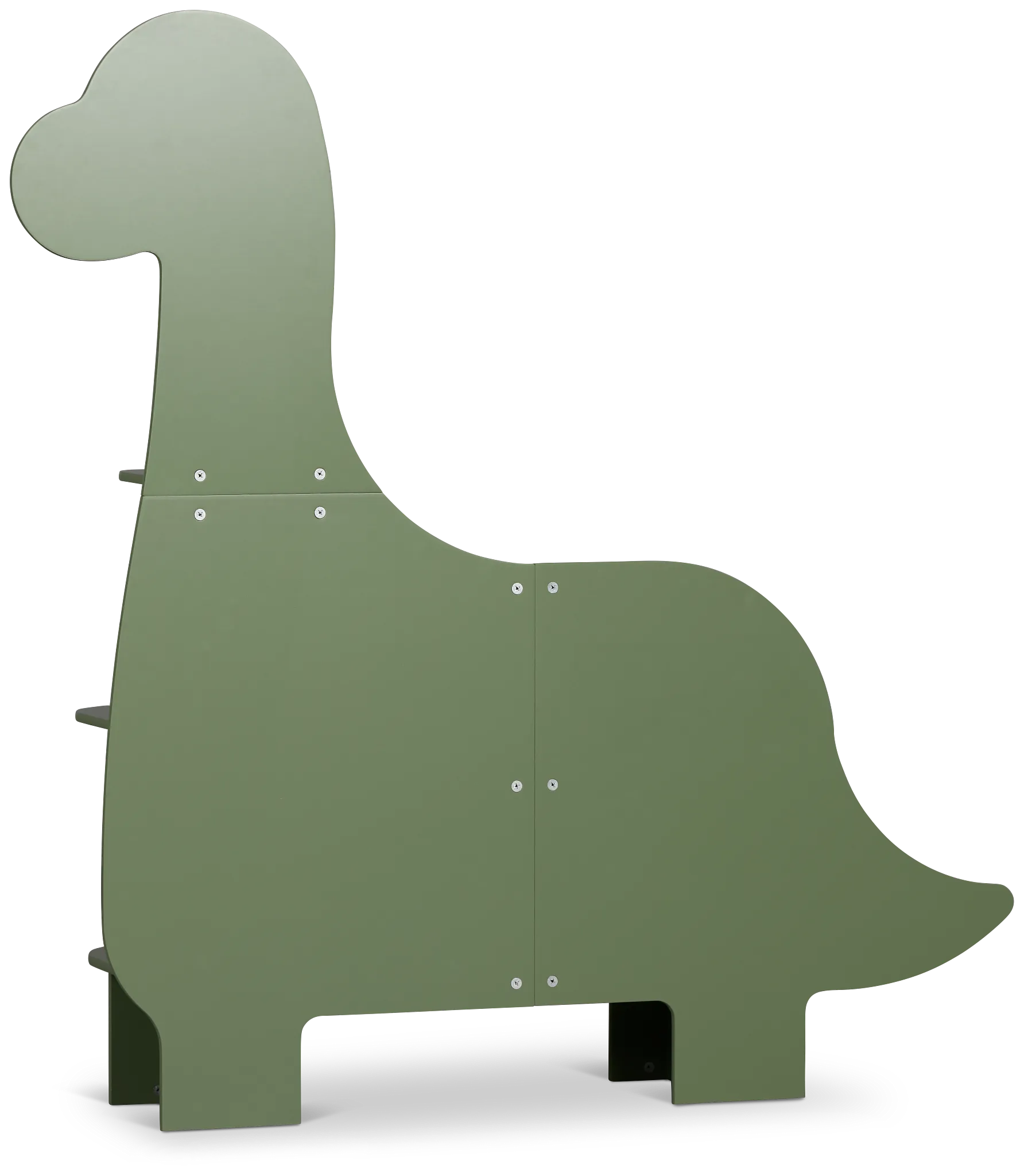 Dinosaur Green Storage Bookcase