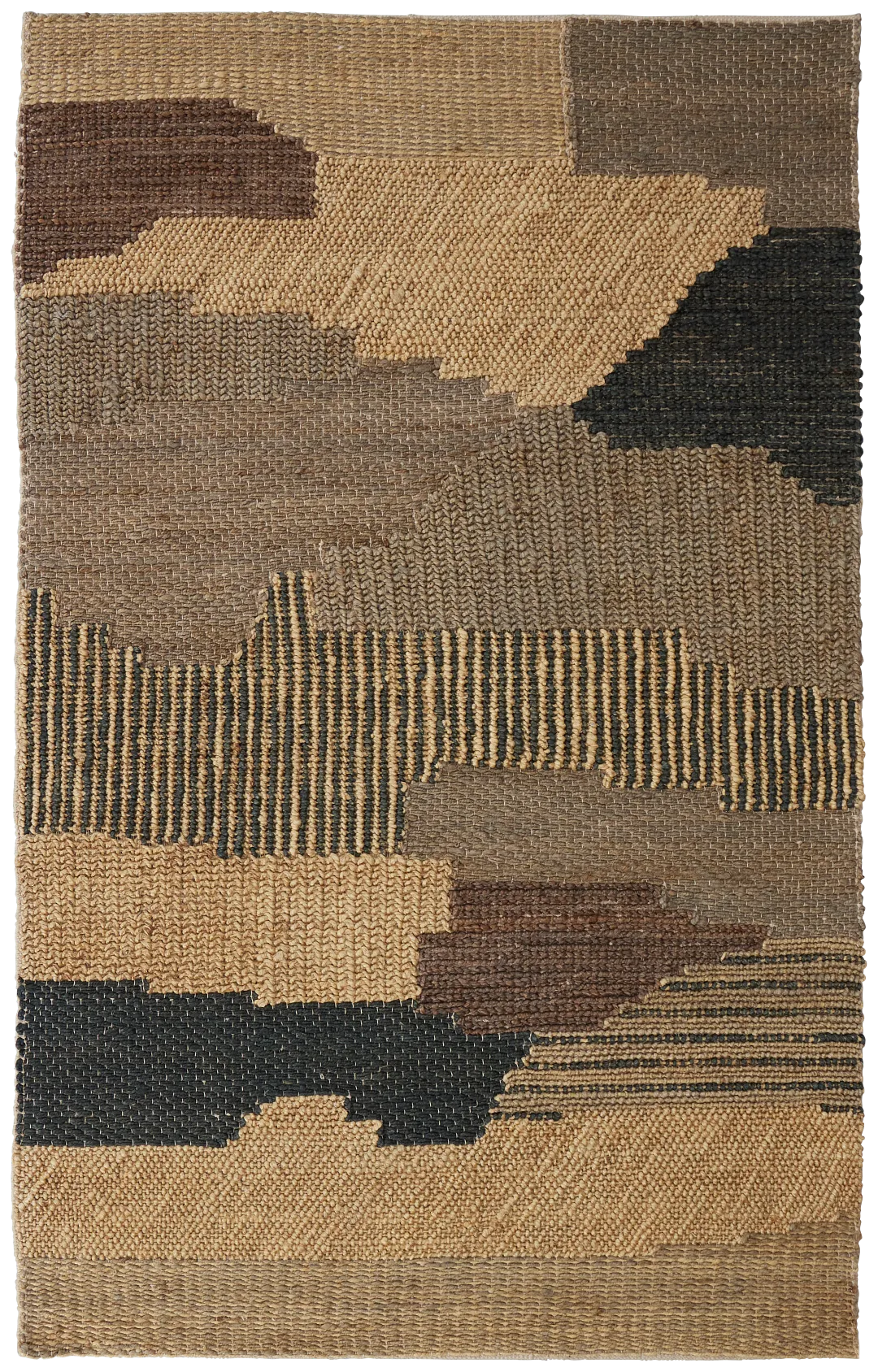 Liam Light Gray Jute 5x8 Area Rug