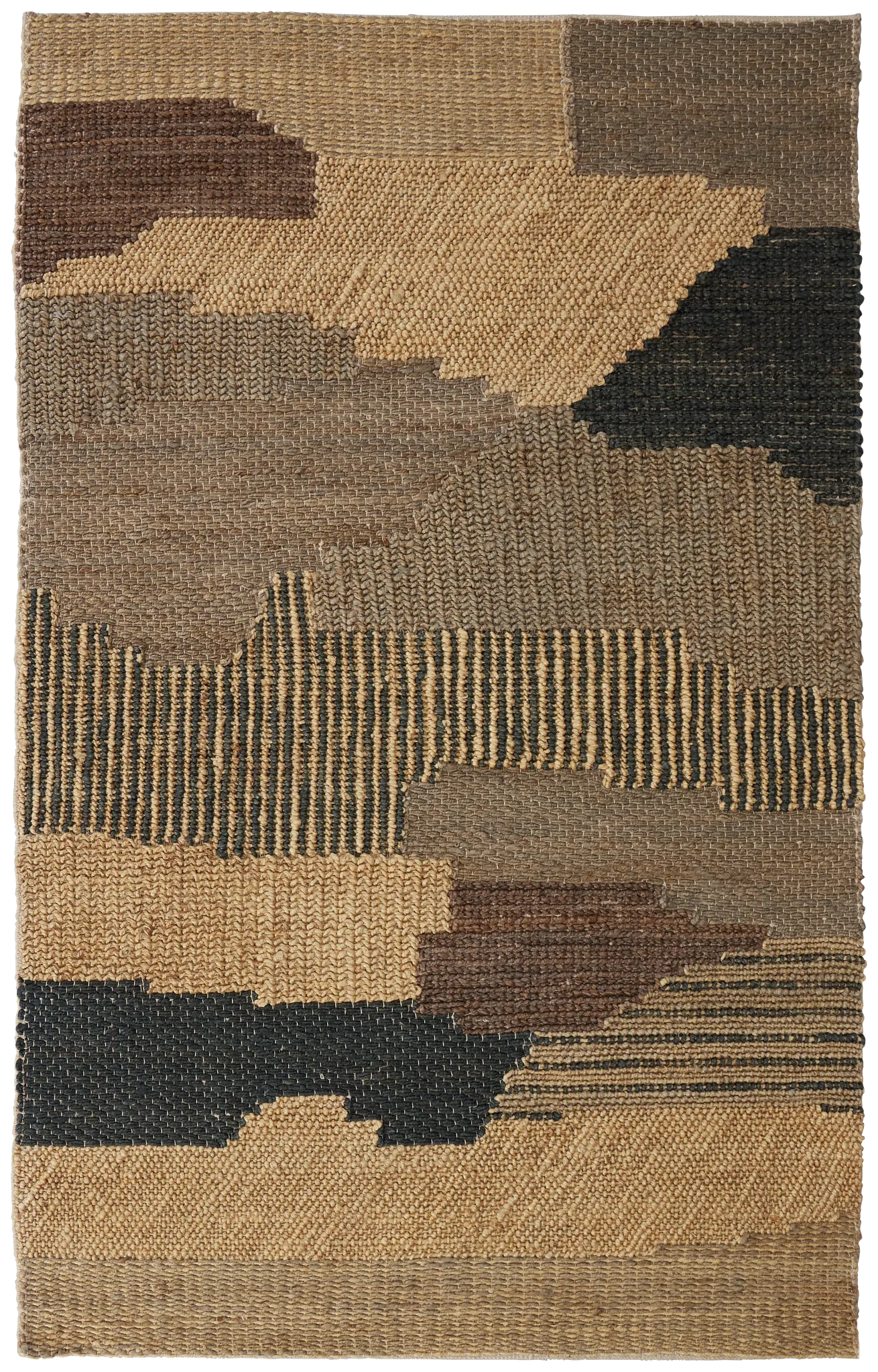 Liam Light Gray Jute 5x8 Area Rug