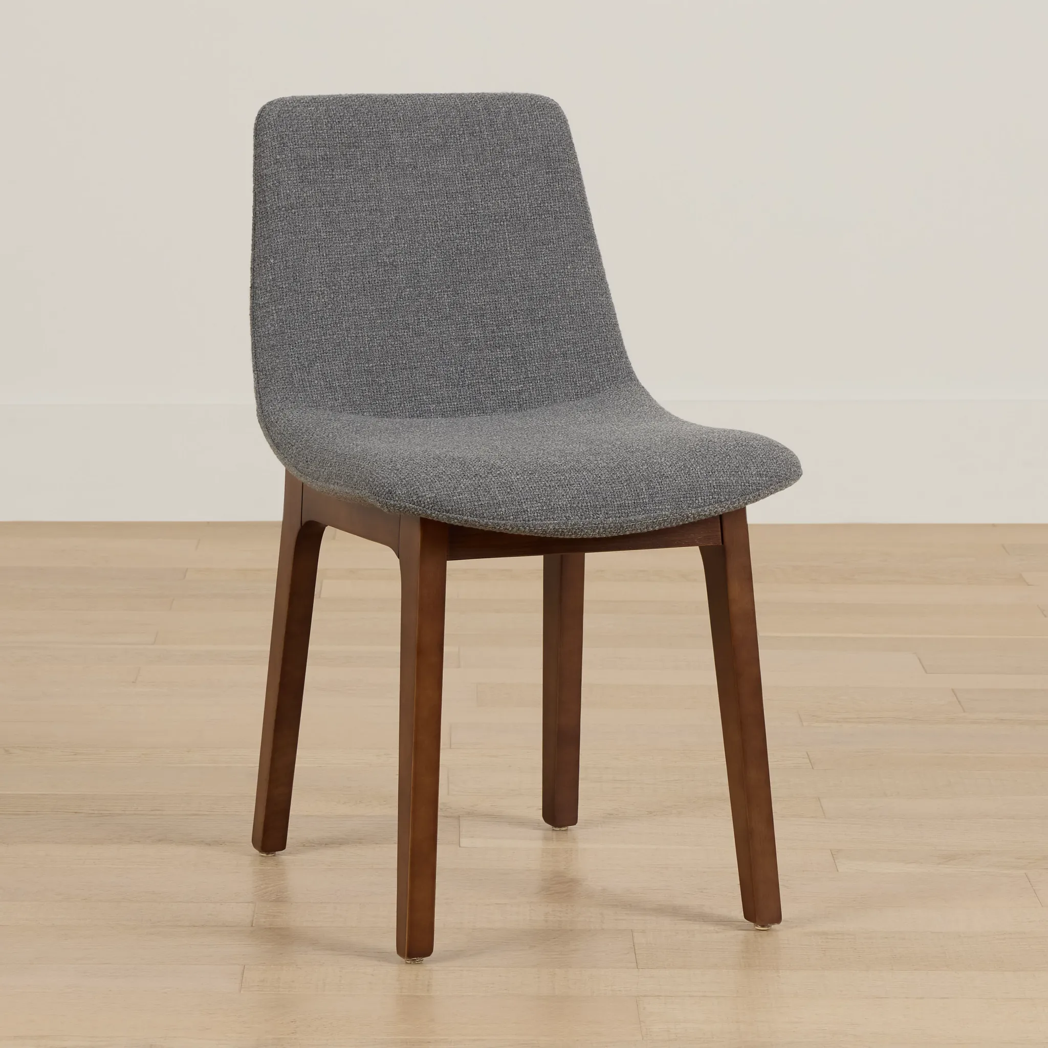 Hamilton Dark Gray Fabric Upholstered Side Chair