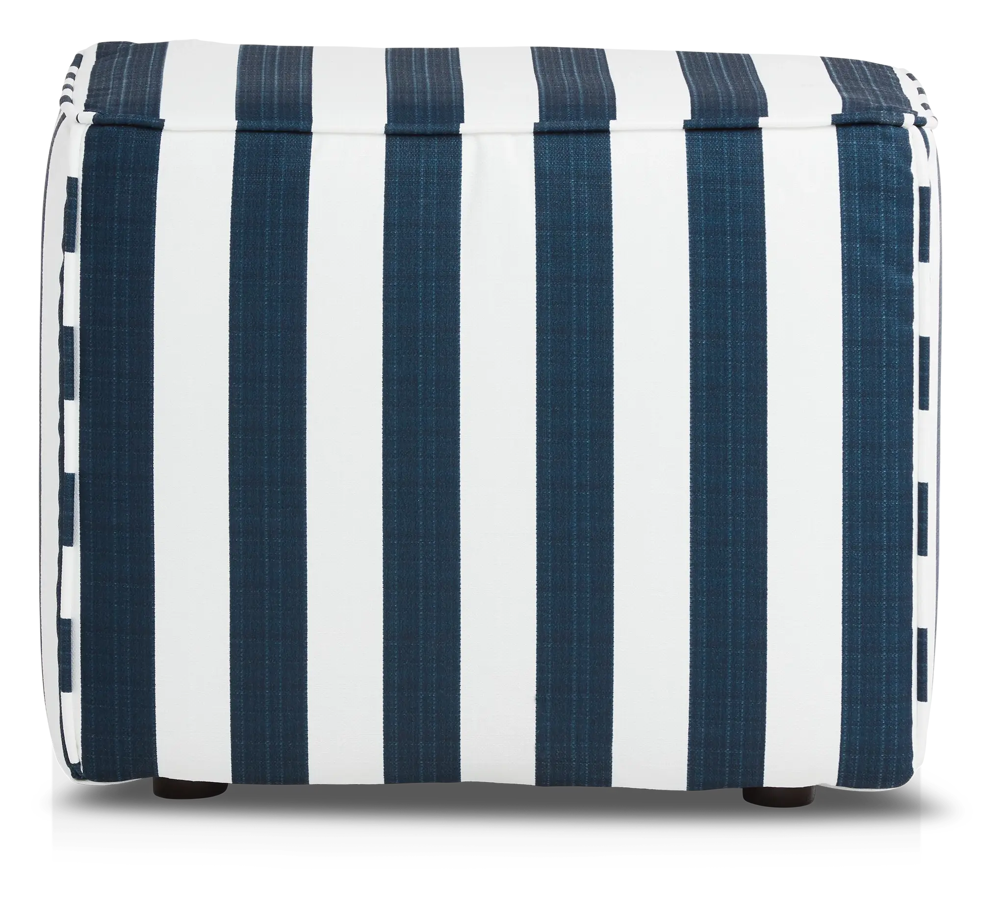 Stripe Blue Stripe Indoor/outdoor Accent Ottoman Stripe Blue Stripe Indoor/outdoor Accent Ottoman