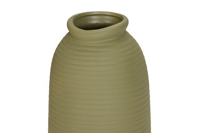 Orla Dark Green Large Vase