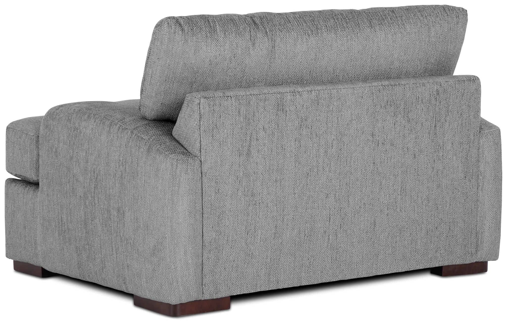 Alpha Light Gray Fabric Chair