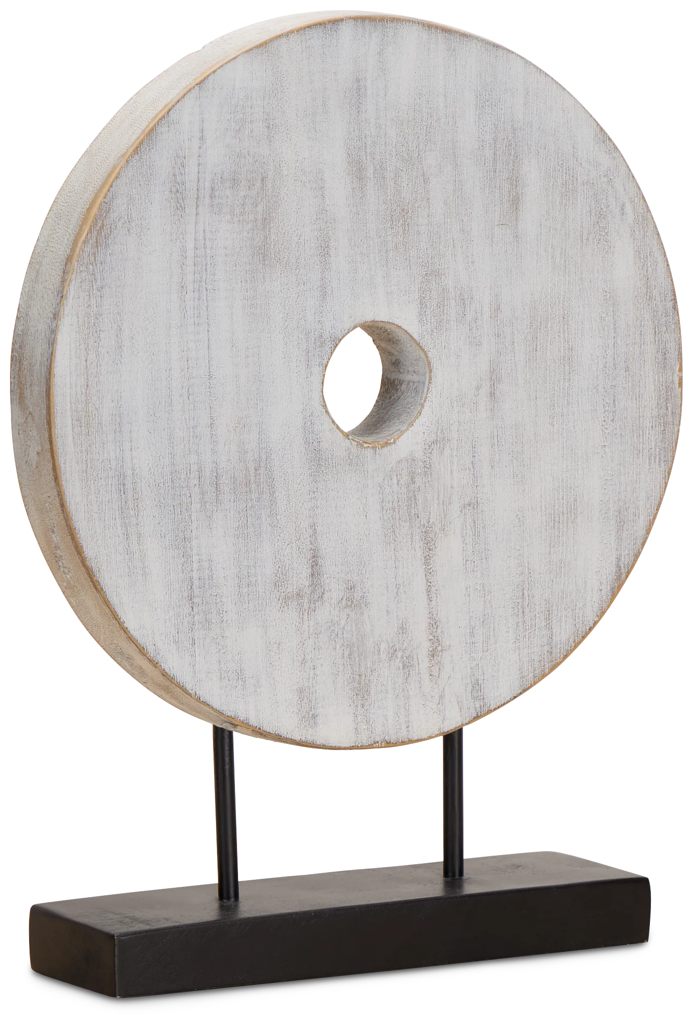 Rusty White Large Tabletop Accessory