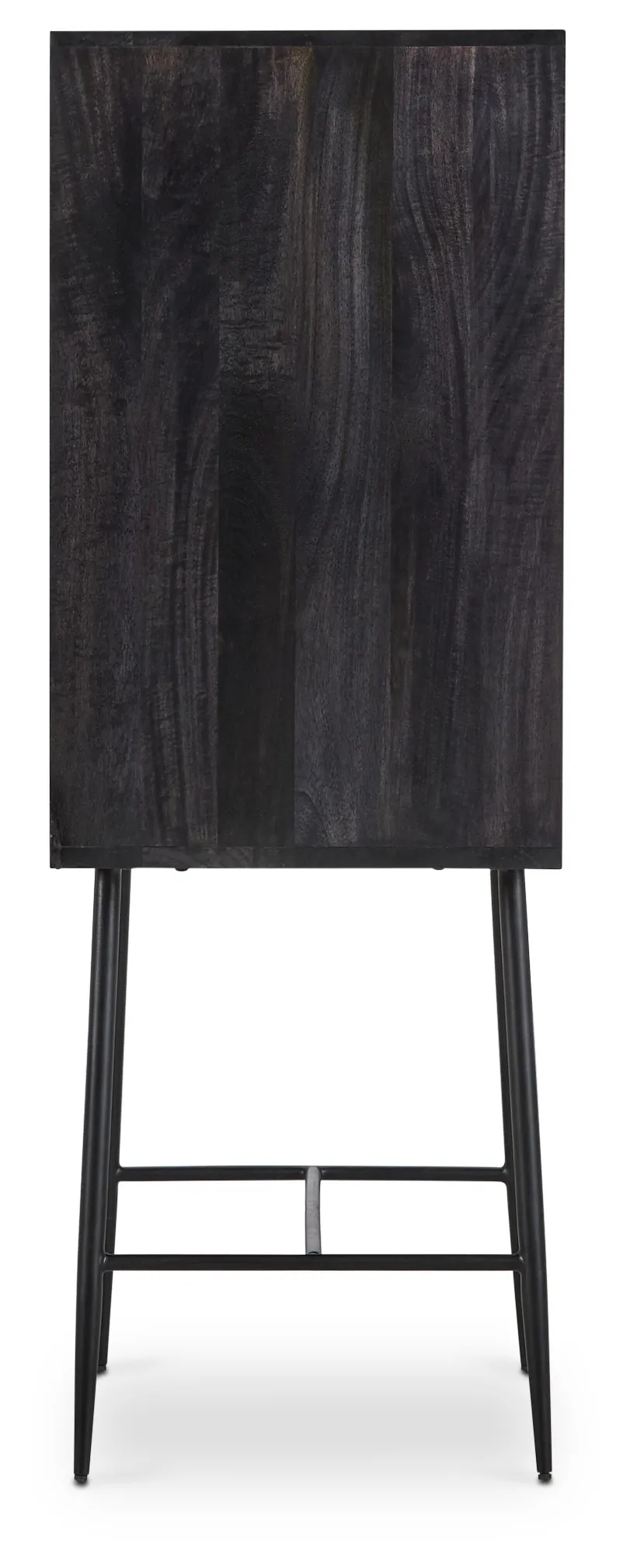 Lumi Dark Tone Wine Cabinet