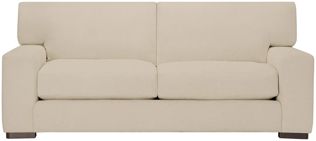 Veronica 90" Khaki Down Sofa