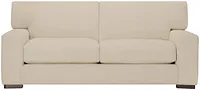 Veronica 90" Khaki Down Sofa