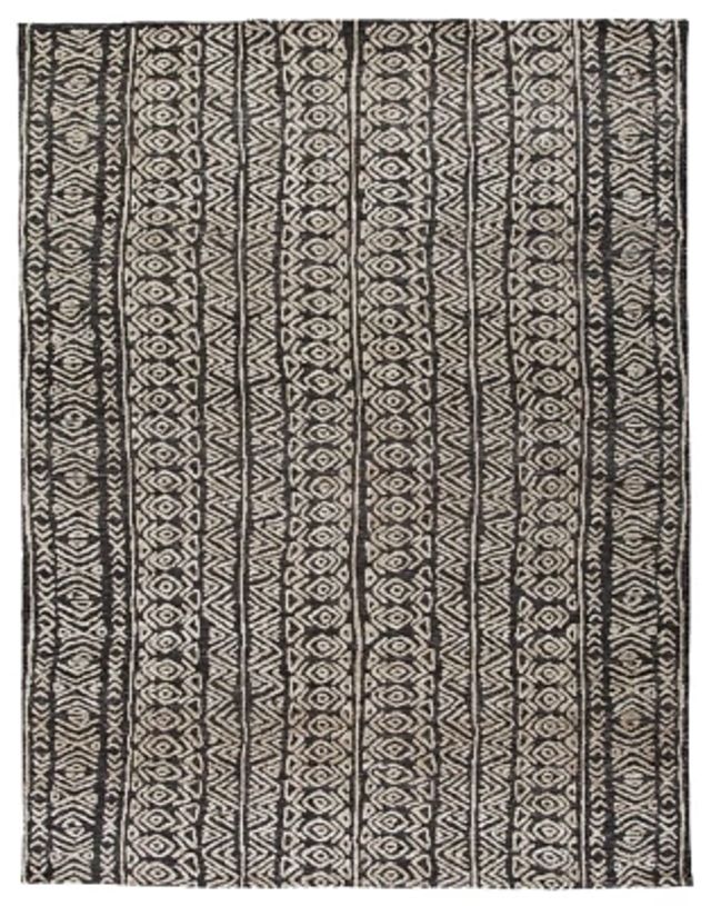 Holdner Black 8x10 Area Rug