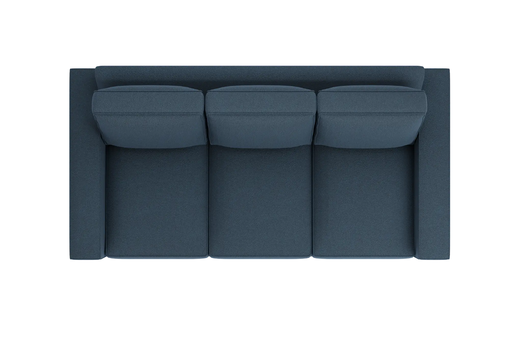 Edgewater Elite Blue 84" Sofa W/ 3 Cushions Edgewater Elite Blue 84" Sofa W/ 3 Cushions