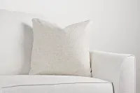 Cameron Beige 18" Accent Pillow