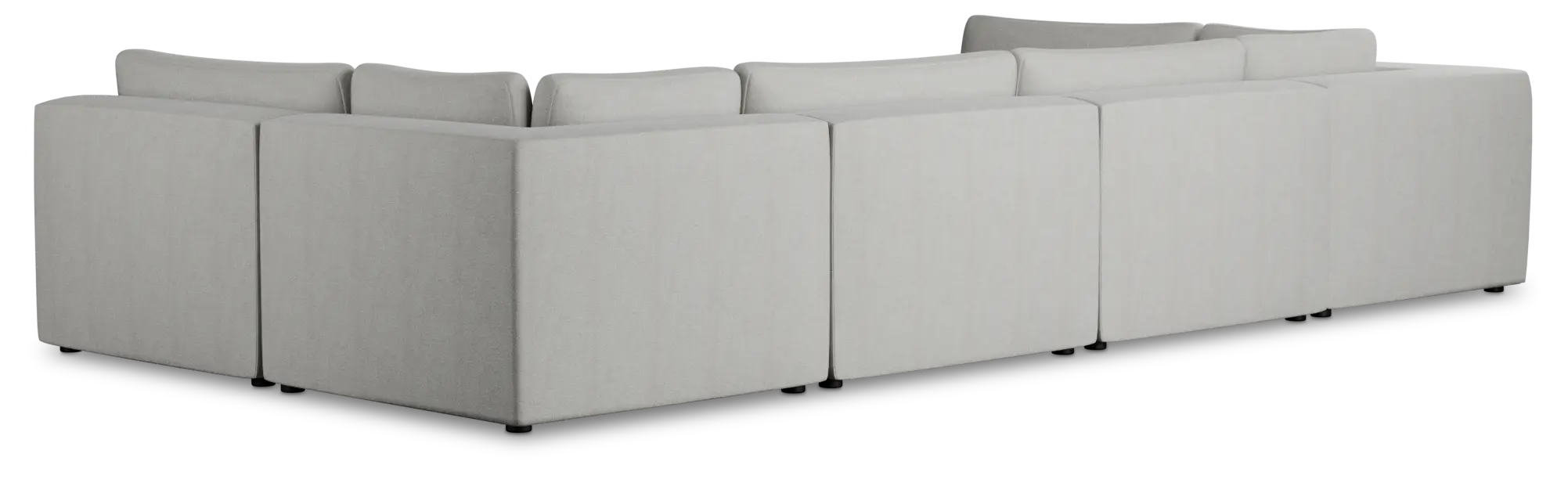 Destin Sutton Gray Fabric 8-piece Pit Sectional Destin Sutton Gray Fabric 8-piece Pit Sectional