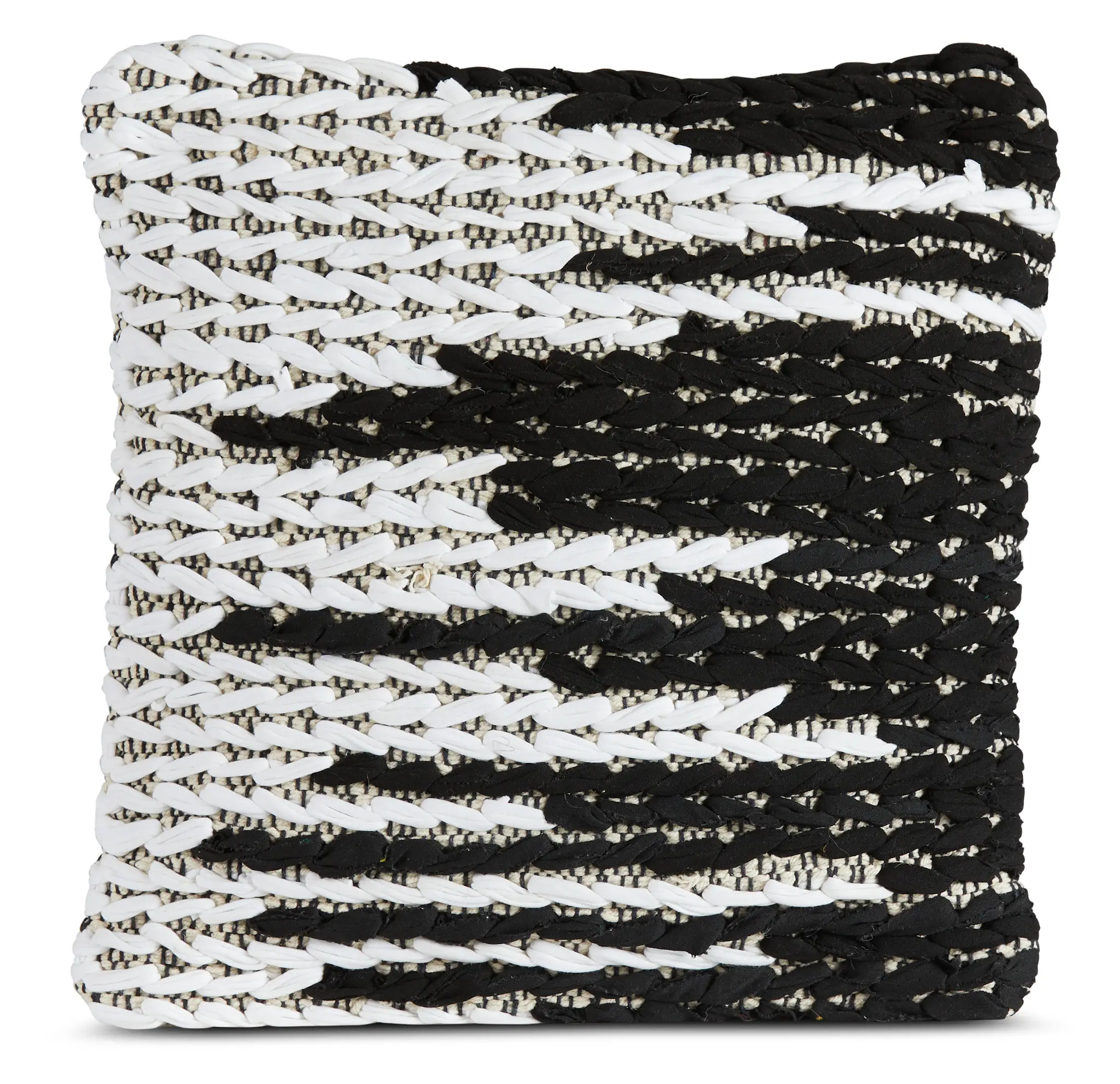 Kasbi Black Square Accent Pillow Kasbi Black Square Accent Pillow
