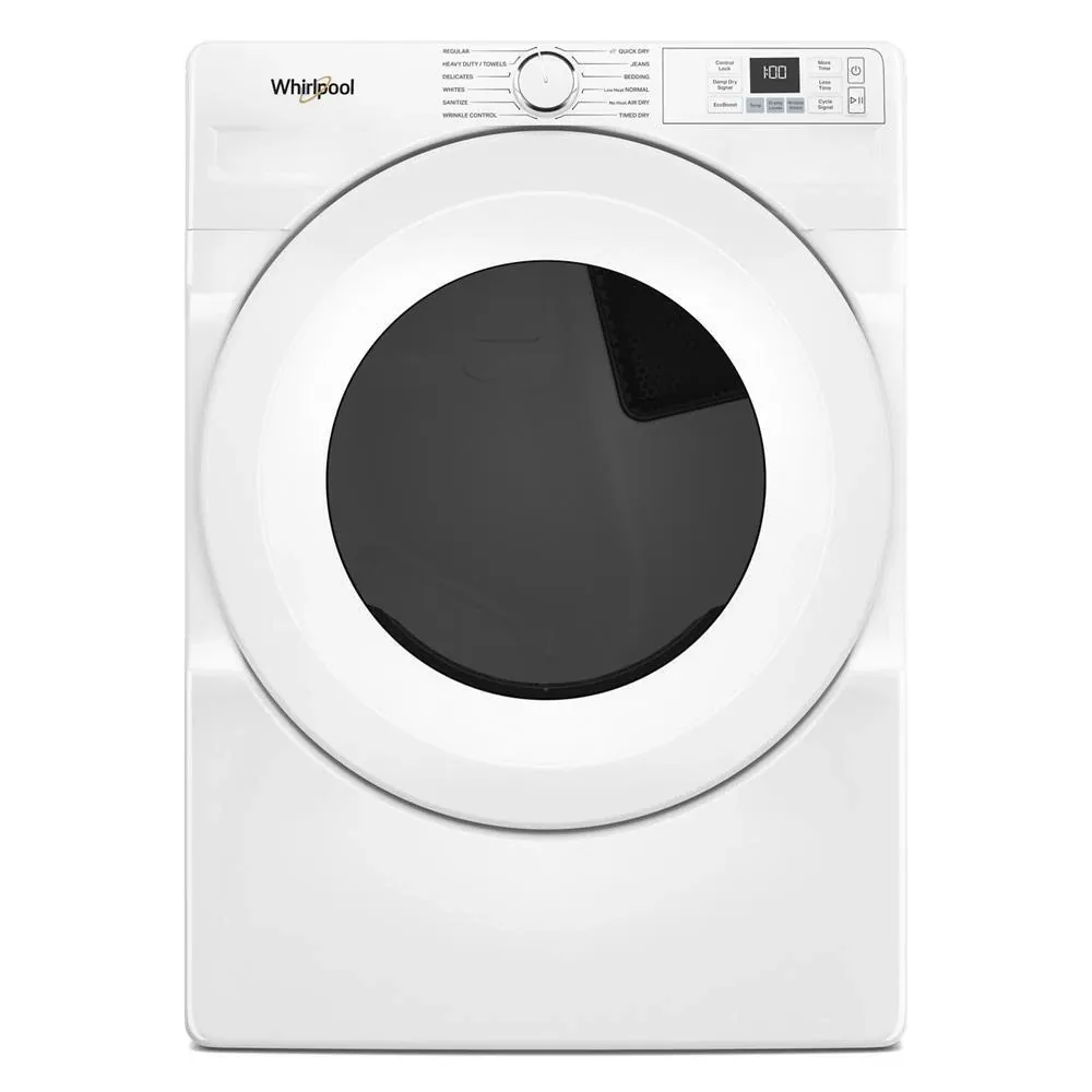 Whirlpool 4720 Series White Front Load Electric Dryer