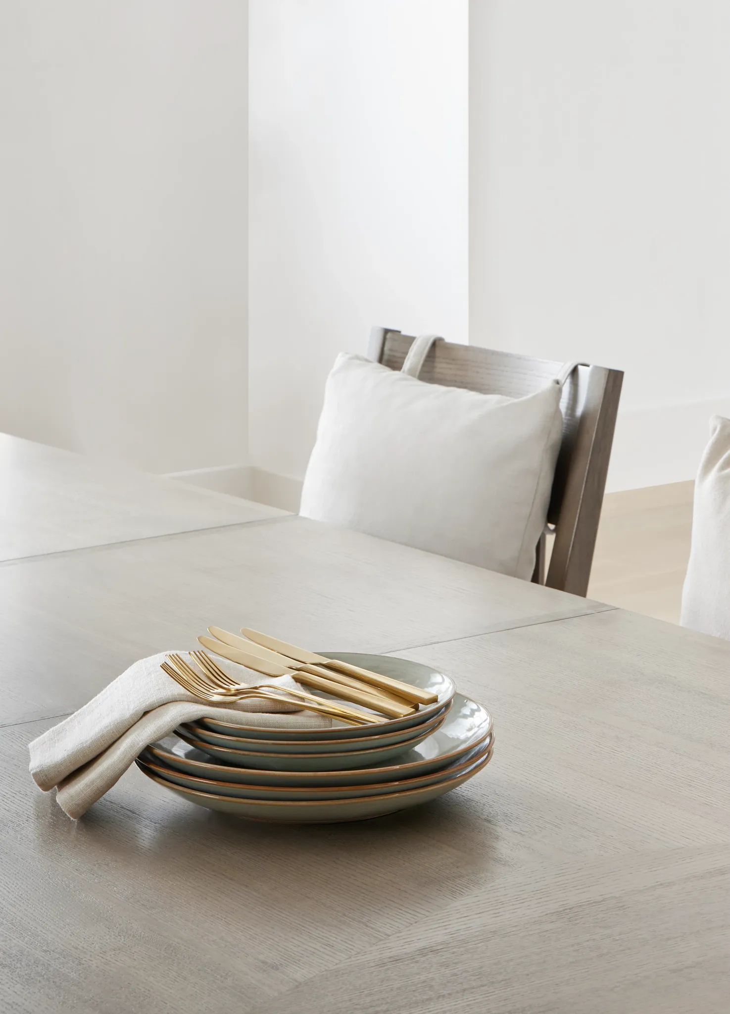 Pasadena Light Beige Upholstered Side Chair