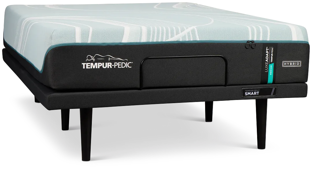 Tempur-pedic Tempur-luxeadapt Medium Hybrid Ergo Smart Adjustable Mattress Set