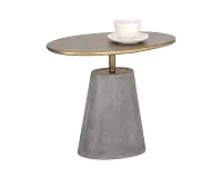 Billie Gray Oval End Table