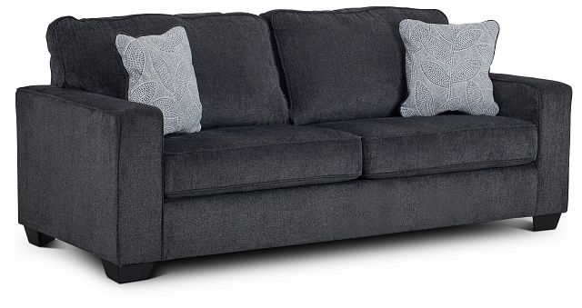 Altari Dark Gray Micro Sofa