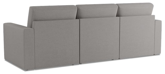 Citymod Light Gray Fabric 3-piece Modular Sofa