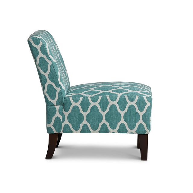 Comet Light Blue Fabric Accent Chair (1)