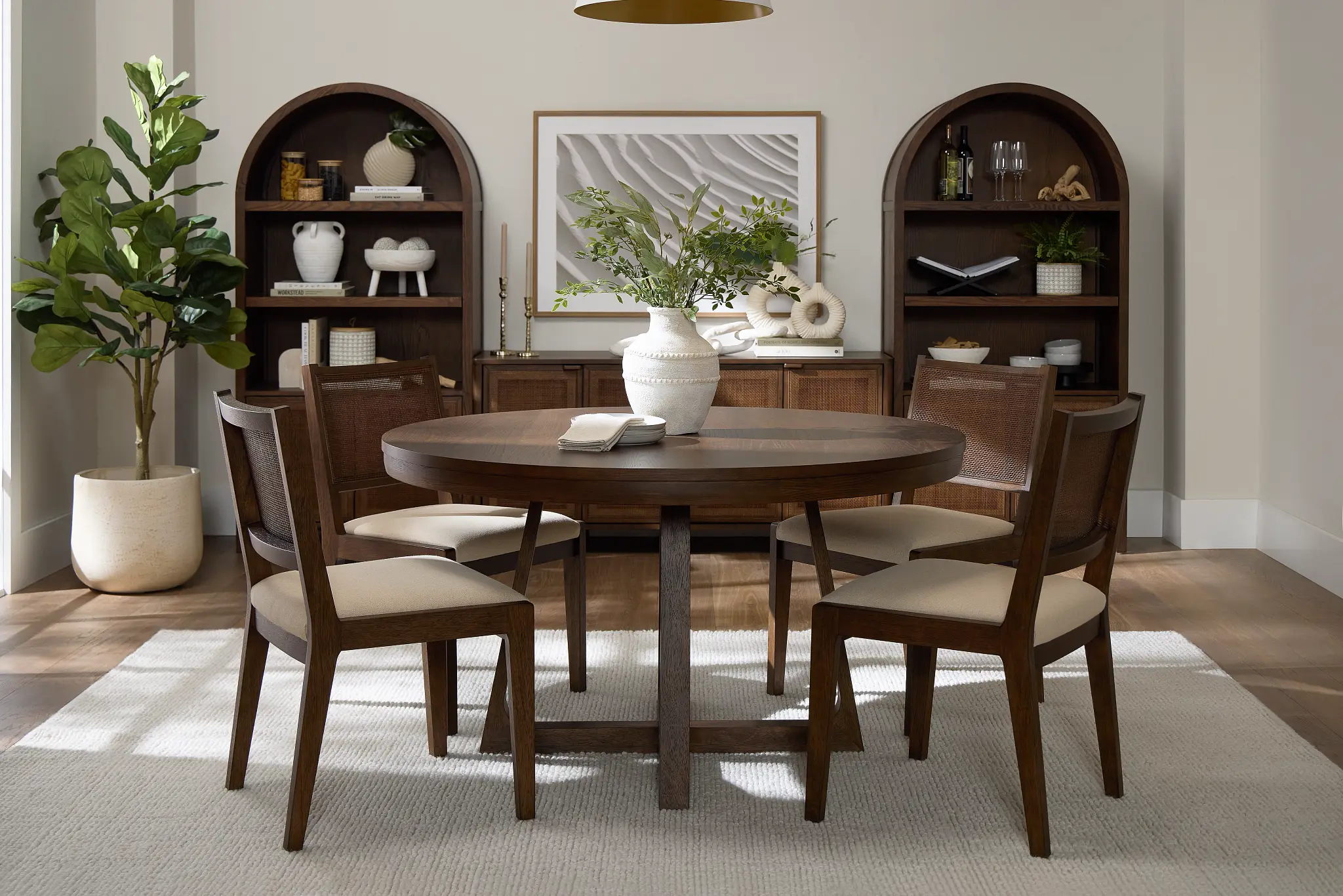 Pacific Mid Tone Round Table Pacific Mid Tone Round Table