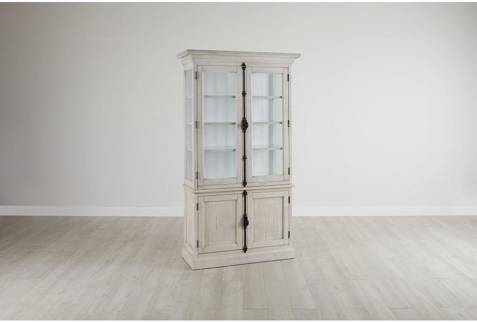Sonoma Ivory China Cabinet