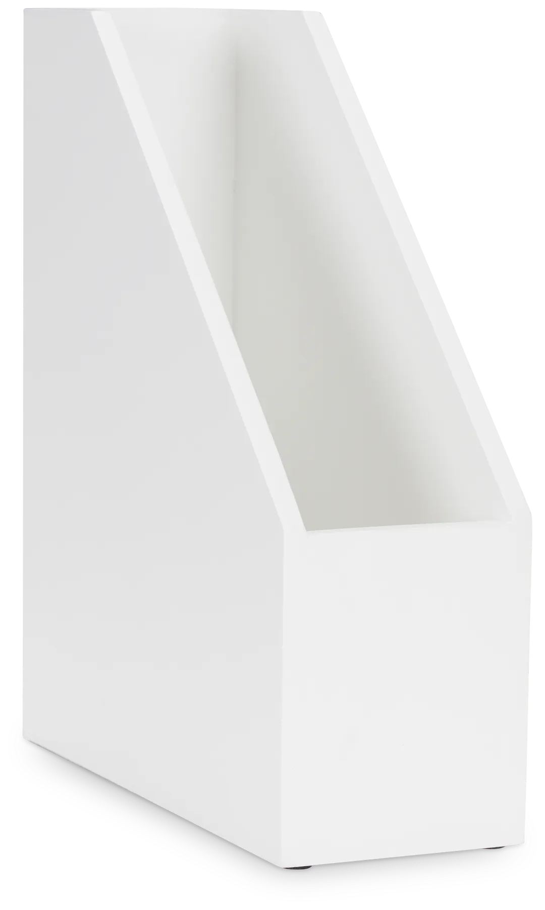 Ramble White Wood File Organizer